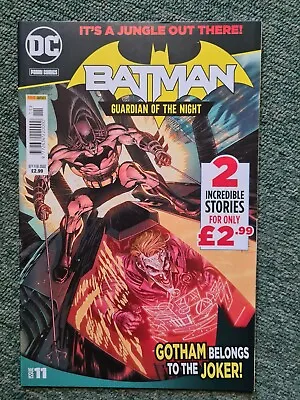 Buy Batman Guardian Of The Night Issue 11 Feb 2022 Panini Comic Very Good Condition • 20£