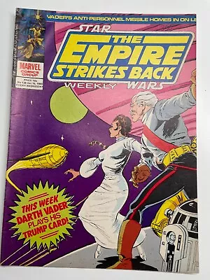 Buy Star Wars Weekly /Monthly The Empire Strikes Back No.138 Vintage Marvel Comic UK • 2.95£