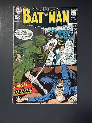 Buy BATMAN 216 (Nov 1969) Frank Robbins, Art By Irv Novick, Giordano • 9.46£