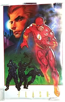 Buy The Flash Poster Art By Brian Stelfreeze 1993 NEW & Comic DC SEALED 90s • 23.99£