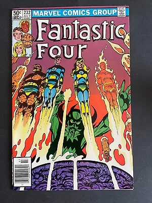 Buy Fantastic Four #232 - John Byrne 1 Art Begins! Marvel 1981 Comics Newsstand • 18.06£