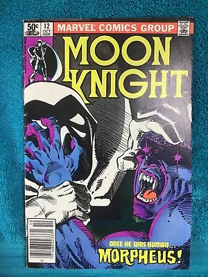 Buy MOON KNIGHT #12 (newsstand) & #14-1st App Morpheus/Stained Glass Scarlet (lot 1) • 22£