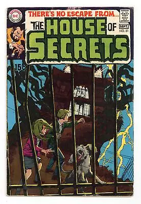 Buy House Of Secrets #81 GD/VG 3.0 1969 1st App. Abel • 42.36£