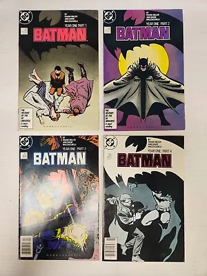 Buy Batman 404-407 Year One Complete Story Frank Miller Mazzucchelli DC Comics  1986 • 51.38£