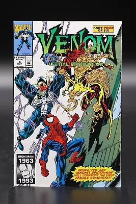 Buy Venom Lethal Protector (1993) #4 1st Print Mark Bagley Cover 1st App Scream NM- • 14.34£
