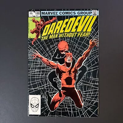 Buy Daredevil #188 | Marvel 1982 | Classic Frank Miller Cover | VF+ • 6.05£