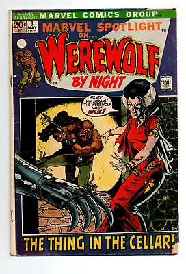 Buy Marvel Spotlight #3 - 2nd Appearance Werewolf By Night - KEY - 1972 - GD/VG • 27.80£