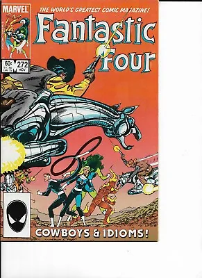 Buy Fantastic Four 272 KEY 1st Nathaniel Richards John Byrne Marvel 1984 • 6.41£