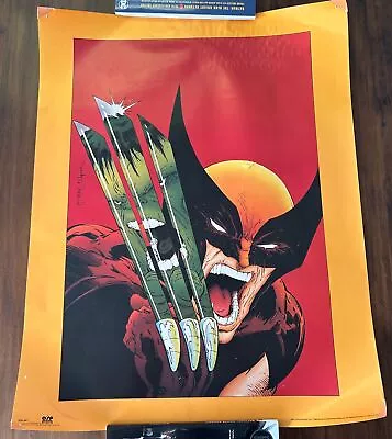Buy Todd McFarlane Incredible Hulk #340 Wolverine 1989 Poster • 235.28£