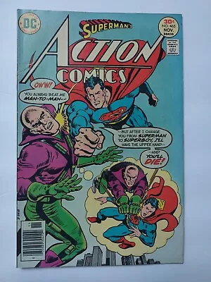 Buy Action Comics #465 1976  Dc Comics  Bronze Age Superman **free Shipping** • 8.69£