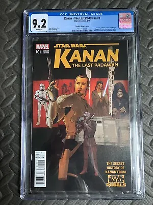 Buy Kanan The Last Padawan #1 Plunkett Variant 1st  Sabine Wren CGC 9.2 4114448005 • 160£