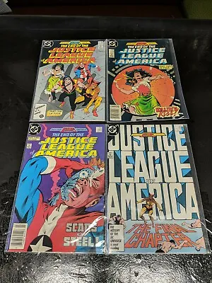 Buy Justice League Of America #258, 259, 260, 261 DC Comics 1987 • 11.07£