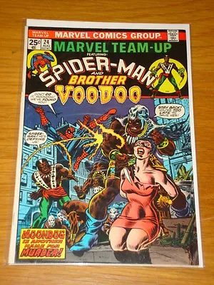 Buy Marvel Team Up #24 Comic Near Mint Condition Spiderman Brother Voodoo Aug 1974 • 79.99£
