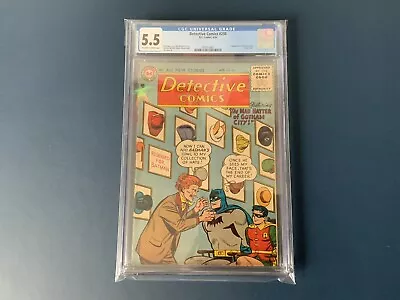 Buy Detective# 230 Cgc 5.5  Off-white To White Pages  1st. App. Of The Mad Hatter • 1,608.56£