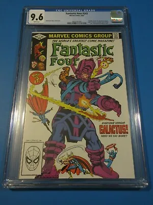 Buy Fantastic Four #243 Bronze Age Byrne Iconic Galactus Vs Everyone CGC 9.6 NM+ Wow • 108.31£