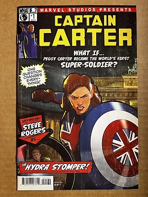 Buy Captain Carter #1 Retailer Incentive 1:25 What If Animation Variant Marvel NM • 40.03£