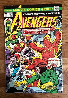 Buy Avengers 134. Continuing The Origins Of Vision And Mantis. Marvel 1975. • 9£