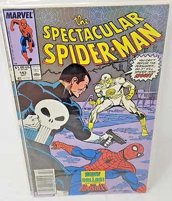 Buy Spectacular Spider-man #143 *1988* Newsstand 8.0 • 6.31£