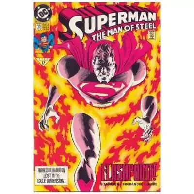 Buy Superman: The Man Of Steel #11 In Near Mint Minus Condition. DC Comics [b: • 2.73£