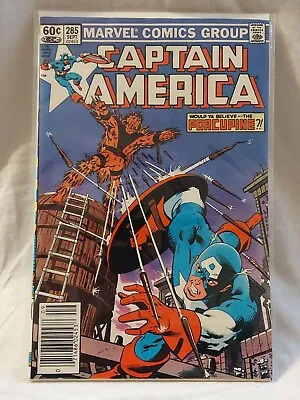 Buy Captain America 285 Very Fine Newsstand Edition • 13.28£