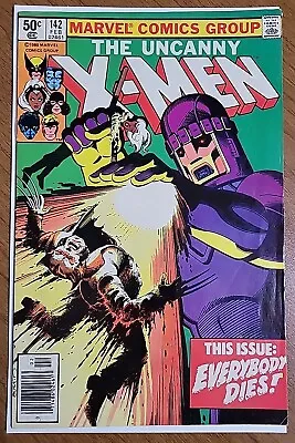 Buy Uncanny X-Men #142 1981 Marvel Comics - Days Of Future Past - Newsstand • 59.57£