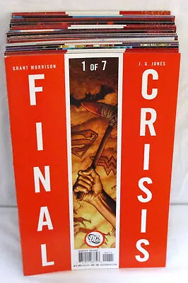 Buy Lot Of 25 Final Crisis Comics 1-7 + Mini-Series Sets & 1-Shots 1st Calvin Ellis • 39.43£