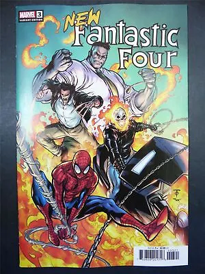 Buy New FANTASTIC Four #3 Var - Oct 2022 - Marvel Comics #5IK • 3.29£