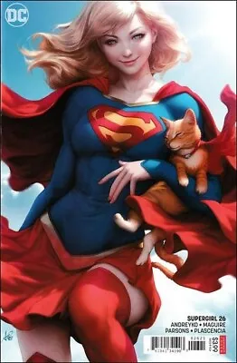 Buy Dc Comics - Supergirl #26 - Stanley  Artgerm  Lau Variant - March 2019 - Nm • 16.95£