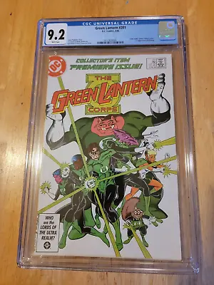 Buy Green Lantern #201 * Cgc 9.2 White Pages * 1st Appearance Kilowog *1986* *005 • 68.29£