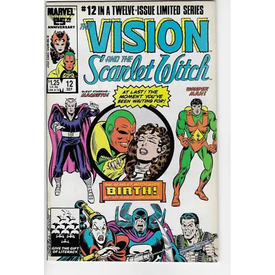 Buy Vision And The Scarlet Witch #12 First Speed And Wiccan (1985) • 35.19£