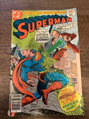 Buy Superman #310 - 1977 -DC Comics - Mark Jeweler Variant RARE 👍🏻 • 15.68£