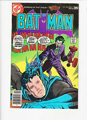 Buy BATMAN 294 BRONZE AGE  DC COMICS Joker And High Tribunal Of Crime 1977 • 40.21£