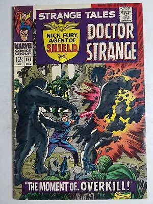 Buy Strange Tales (1951) #151 - Very Good/Fine - Doctor Strange, Nick Fury  • 20.08£