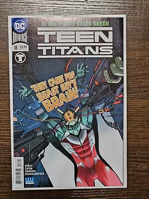 Buy Teen Titans #18 It Ain't Easy Being Green DC Universe ~ DC COMICS ~ VF • 2£