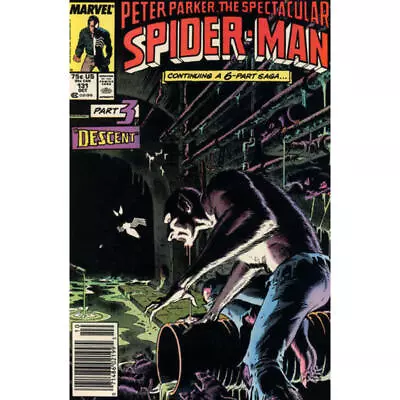 Buy Spectacular Spider-Man (1976 Series) #131 Newsstand In NM Minus. [r/ • 10.39£