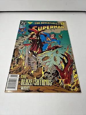 Buy DC Comic Book The Adventures Of Superman #493 • 2£