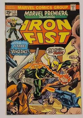 Buy Marvel Premiere Featuring Iron Fist #17 • 16.06£