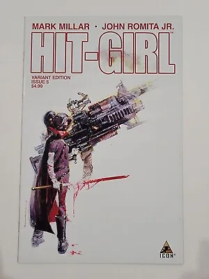 Buy Hit Girl #5 1:25 Bill Sienkiewicz Variant Rare Elektra Assassin Homage NM • 67.95£