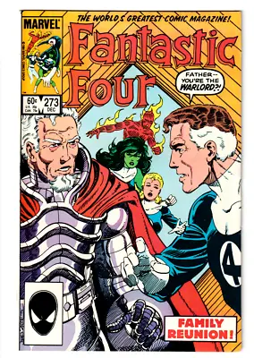 Buy FANTASTIC FOUR # 273 Marvel Comic (December 1984) FN 1st App. NATHANIEL RICHARDS • 5.95£