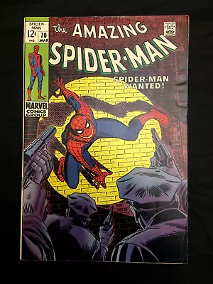 Buy Marvel The Amazing Spider-Man  Comic No 70  Silver Age 12c Issue • 70£