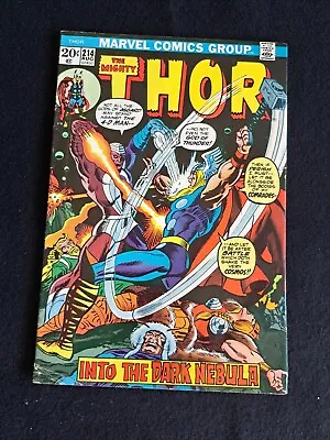 Buy The Mighty Thor 214 Marvel Comics 1973  • 4.80£