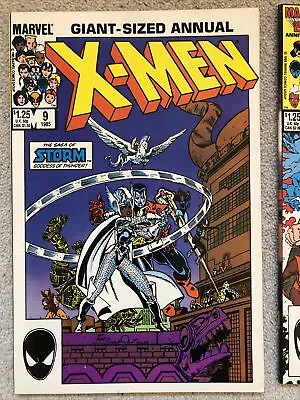 Buy Uncanny X Men Annuals 9 & 10. Long Shot 1985/6. Very Nice Condition. • 14£