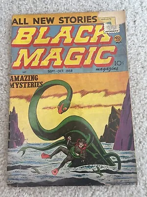 Buy Black Magic (Prize) #40 POOR; Prize | September 1958 - Volume 7/#1 • 117.75£