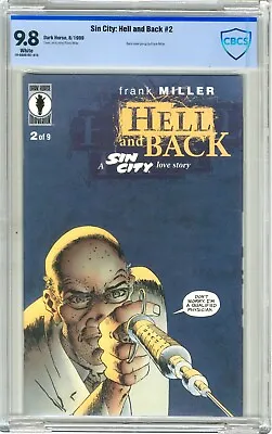 Buy Sin City: Hell And Back  #2  CBCS  9.8  NMMT  White Pgs 8/99  Back Cover Pin-up  • 75.68£