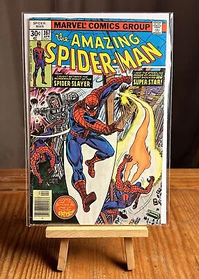 Buy The Amazing Spider-Man #167 1977 VG/FN 1st Appear Will O' The Wisp; SpidSlayer • 6.48£
