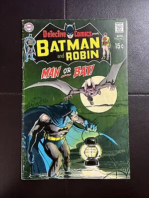 Buy Detective Comics 402 (Batman, Robin, Man-Bat) Neal Adams Cover, Bronze Age 1970 • 31.62£