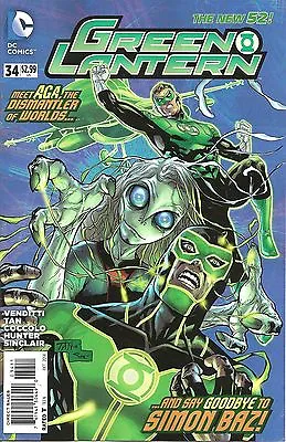 Buy Green Lantern #34 (NM)`14 Venditti/ Tan  • 2.99£
