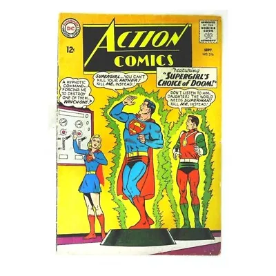 Buy Action Comics (1938 Series) #316 In Very Good + Condition. DC Comics [i` • 29.04£