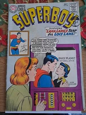 Buy DC Comics Superboy #90 July 1961 Pete Ross Learns Superboys Secret Identity  • 17.99£
