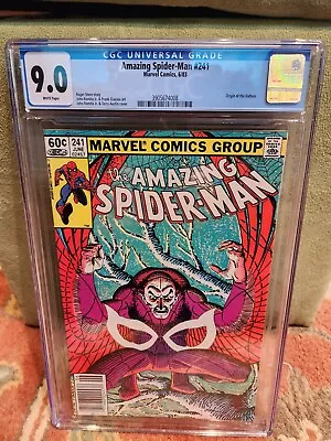 Buy Amazing Spider-Man #241 CGC 9.0 Origin Of The Vulture 1983 Marvel Comics JR JR • 36.18£